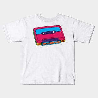 Cassette Colorful Kids T-Shirt